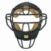 Accessories * | Wilson Dyna-Lite Steel Umpire Mask