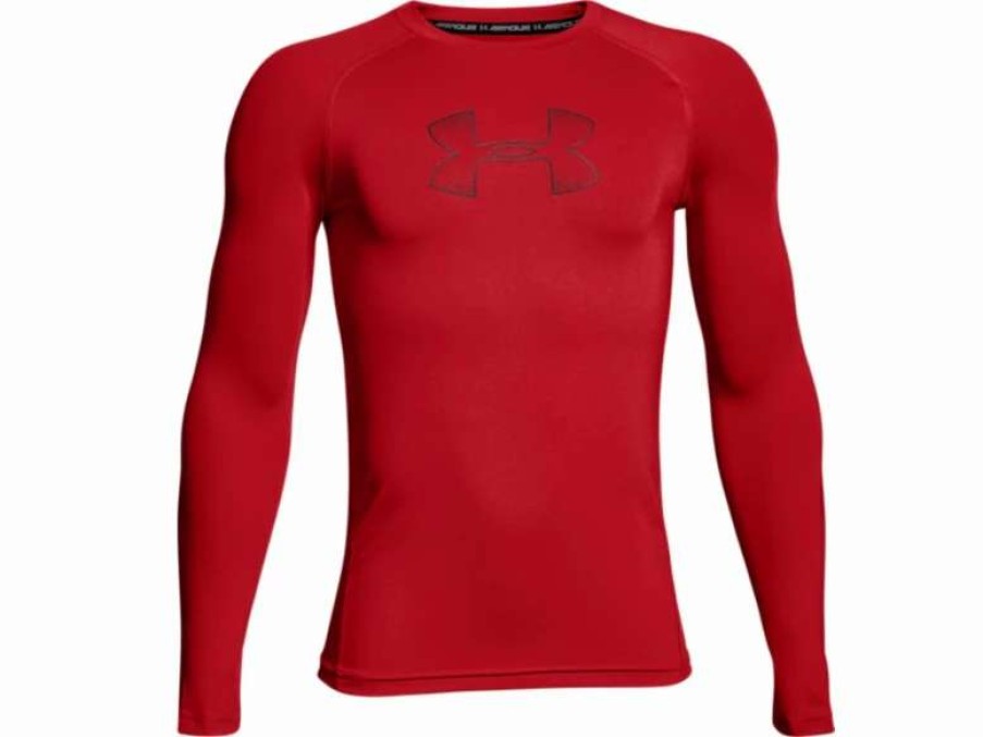 Apparel * | Under Armour Heatgear Youth Long Sleeve Shirt