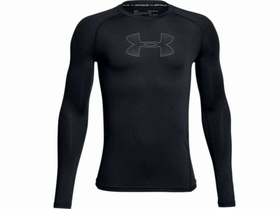 Apparel * | Under Armour Heatgear Youth Long Sleeve Shirt