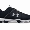 Footwear * | Under Armour Leadoff Low Rm Men'S Molded Cleat Black