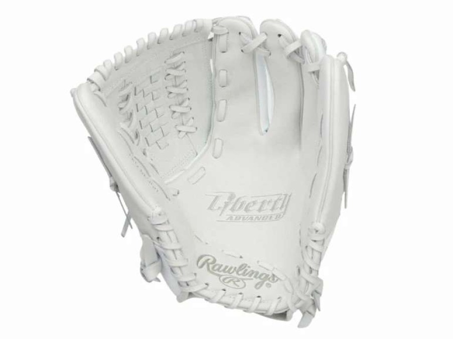 Gloves & Mitts * | Rawlings Liberty Advanced Color Series 12.5 Fastpitch Glove White