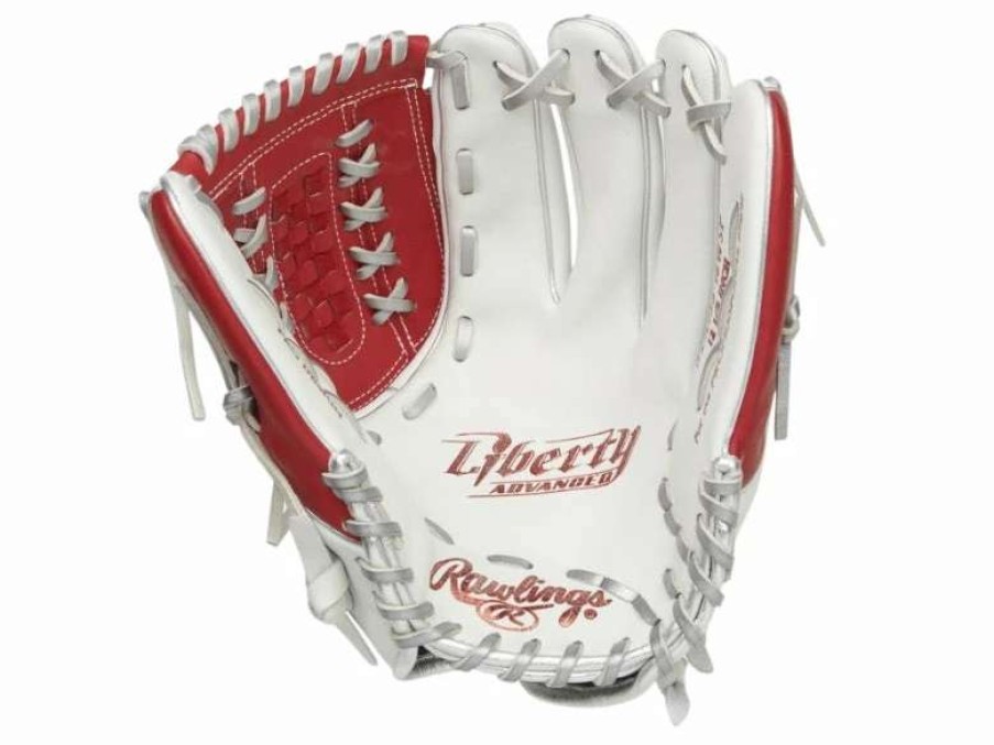 Gloves & Mitts * | Rawlings Liberty Advanced Color Series 12.5 Fastpitch Glove Red