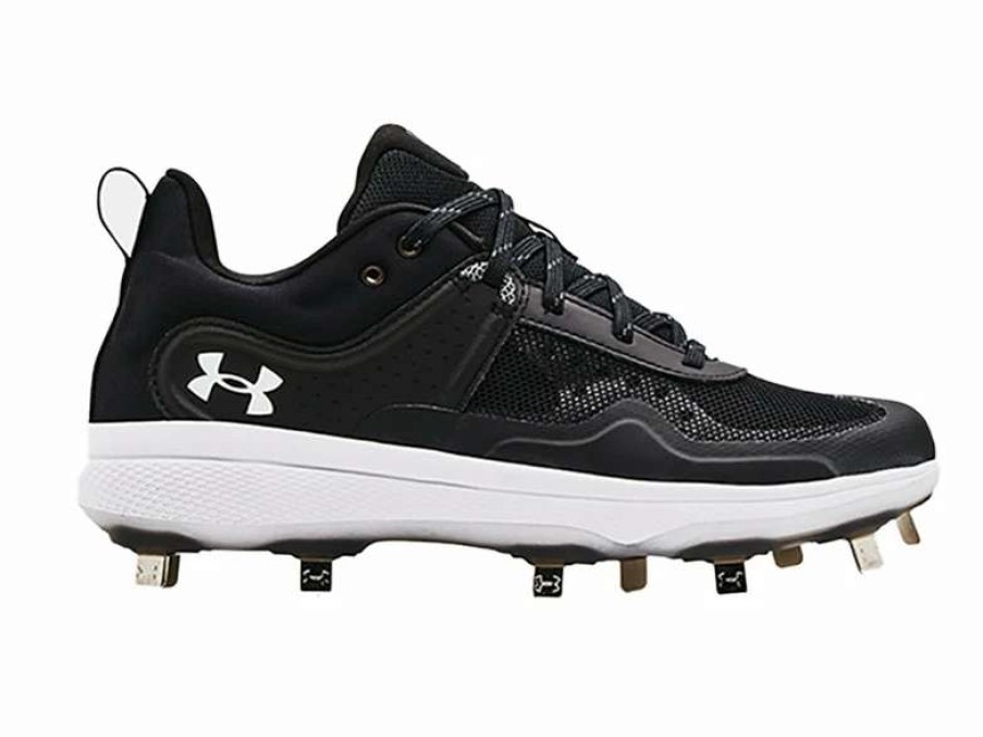 Footwear * | Under Armour Glyde Metal Women'S Cleats Black