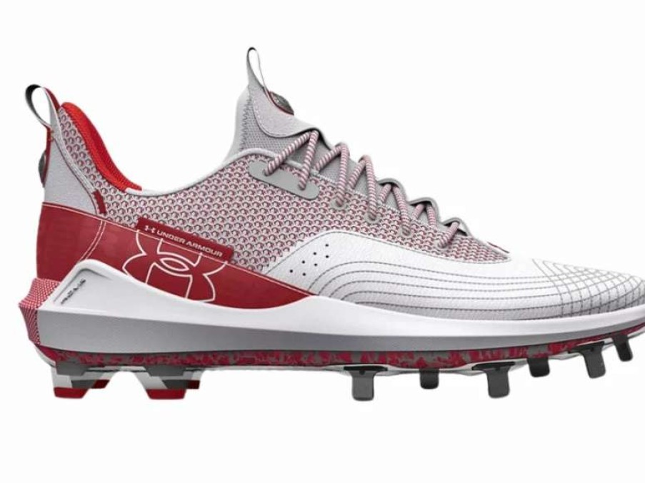 Footwear * | Under Armour Harper 7 Low Men'S Metal Cleats Red