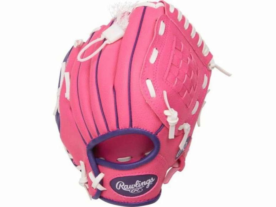 Gloves & Mitts * | Rawlings Player Series 9 Youth Glove Pink