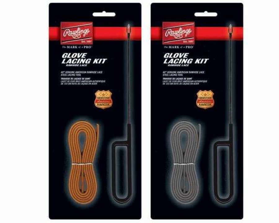 Accessories * | Rawlings Glove Lacing Kit Black