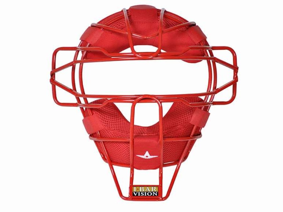 Accessories * | All-Star Traditional Catcher'S Mask W/Luc Pads