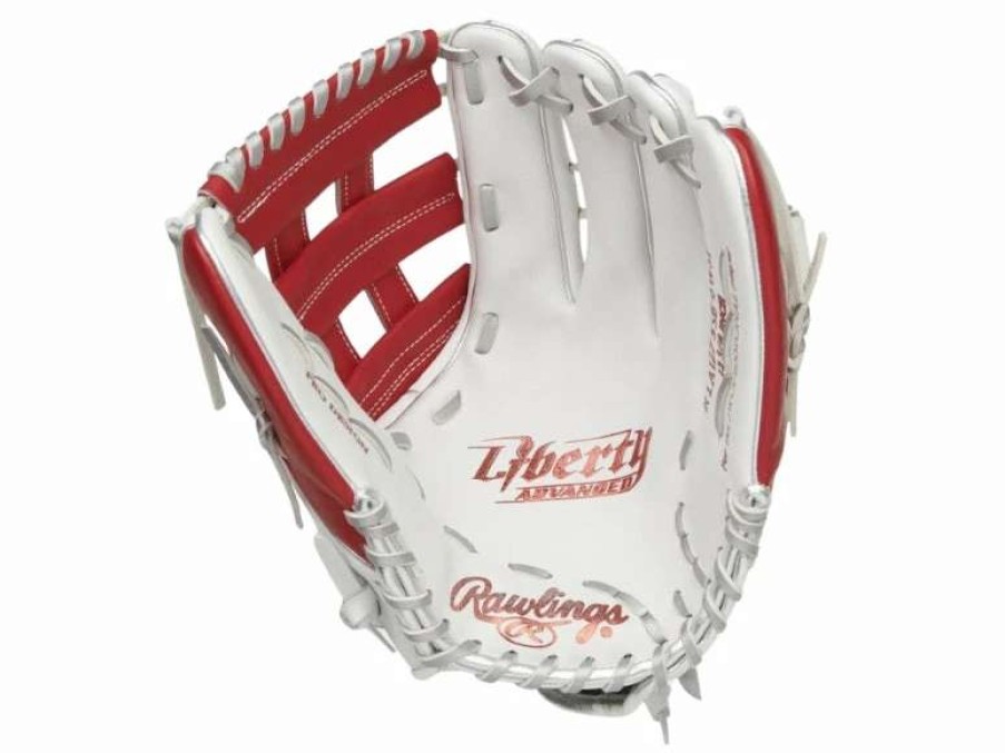 Gloves & Mitts * | Rawlings Liberty Advanced Color Series 12.75 Fastpitch Glove Red