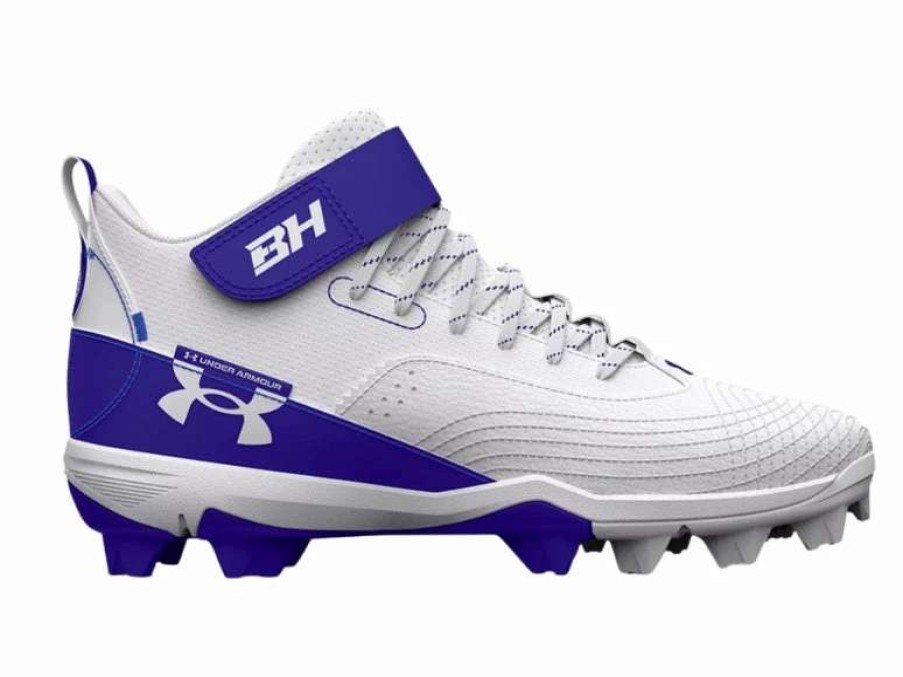 Footwear * | Under Armour Harper 7 Youth Baseball Cleats Royal