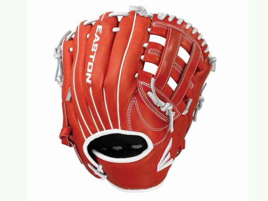 Gloves & Mitts * | Easton Future Elite 11 Youth Glove Red