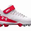 Footwear * | Under Armour Harper 7 Youth Baseball Cleats Red